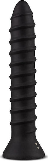 Easytoys Screwed Анален вибратор Large Черен 20см