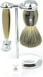 Muhle Shaving Set with Badger Hair Bristles