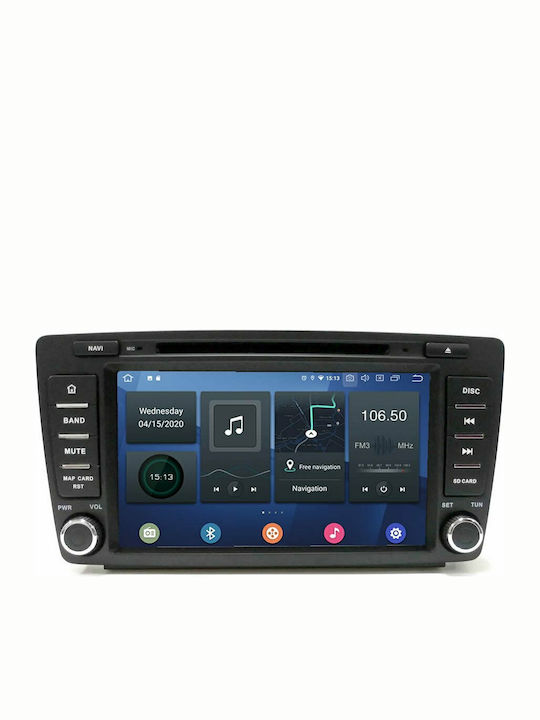 Bizzar Car Audio System for Skoda Octavia / Yeti 2009-2016 (Bluetooth/USB/WiFi/GPS/CD) with Touch Screen 8"