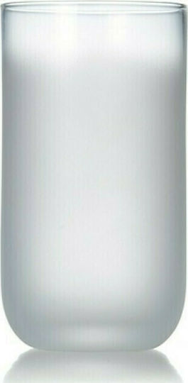 Salt & Pepper Frost Glass Set Water made of Glass in White Color 555ml 4pcs