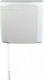 Viospiral Atlas Wall Mounted Plastic High Pressure Rectangular Toilet Flush Tank White