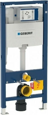 Geberit Omega Built-in Plastic Rezervor de toaletă Rectangular Presiune scăzută