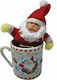XMASfest 93-1619 Weihnachtliche Becher Mehrfarbig Weihnachtlich Becher Mehrfarbig L5.3xB5cm.
