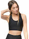 90-18046 Women's Sports Bra with Light Padding Black
