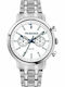 Trussardi T-Couple Men's Watch 43mm Battery with Silver Metal Bracelet