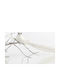 Eurolamp Christmas Plastic Figure Little bird White Height 36cm