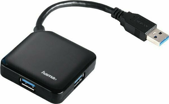 HAMA USB 3.0 Hub 4 Porturi cu conexiune USB-A