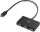 HP Hub 3 Θυρών USB 3.0 με σύνδεση USB-C