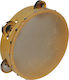 Angel Music Tambourine APT-9 7 Inches with Natural Leather