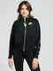 Nike Air Women's Hooded Fleece Cardigan Black