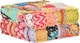 Bean Bag Chair Stool Waterproof Multicolour 60x70x36cm