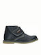 Kids Boots with Velcro Navy Blue