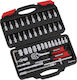 Kreator Set de chei tubulare și clichet 1\4" 46buc