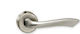 Viometale Lever Front Door with Rosette Right with Rosette Nickel