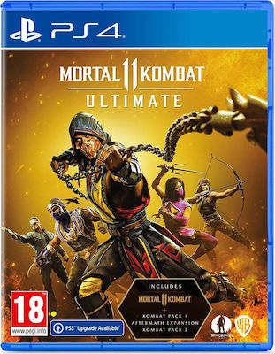 PS4 Mortal Kombat 11 - Ultimate Edition (Includes Kombat Pack 1 & 2 + Aftermath Expansion)