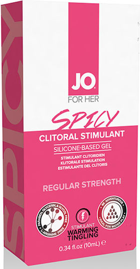 System Jo For Her Clitoral Stimulant Stimulans Gel für Frauen 10ml