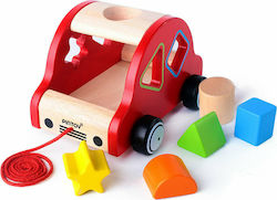Pin Toys Τρεχαλίτσα Ταξινόμησης Αυτοκινητάκι για 24+ Μηνών