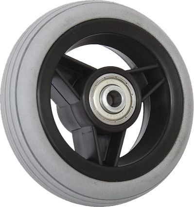 Wheel 100 x 30 mm 4'' Τροχός Πλαστικός Συμπαγής K-100/30-PU-I