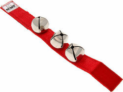 Nino Percussion Wrist Bell Nino961R με 3 Κουδούνια Nino Percussion Wrist Bell Nino961R με 3 Κουδούνια
