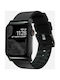 Nomad Active Strap Pro Λουράκι Δερμάτινο Μαύρο (Apple Watch 42/44/45mm)