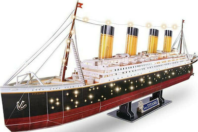 Titanic with Led Puzzle 3D 266 Stücke