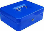 Kassenschrank mit Schloss HC-66005 Blau Blau