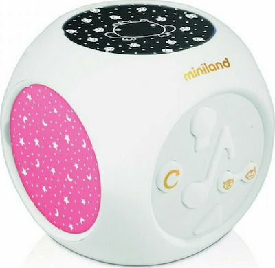 Miniland Sleep Toy Dreamcube Προτζέκτορας with White Noise and Light for 0++ Months