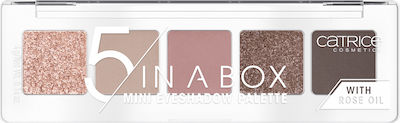 Catrice Cosmetics 5 In A Box Mini Lidschatten-Palette in fester Form 020 Soft Rose 4gr