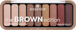 Essence The Brown Edition Παλέτα με Σκιές Ματιών σε Στερεή Μορφή 30 Gorgeous Browns 10gr