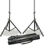 Vonyx 180.550 LS01K Tripod Stand Set for PA Speaker Height 100-175cm