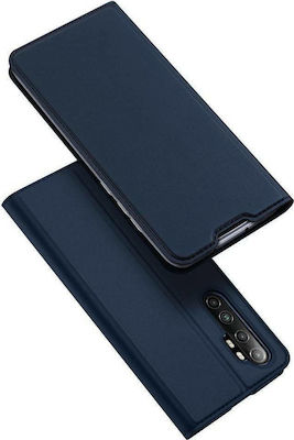 Dux Ducis Skin Pro Carte Piele artificială Albastru (Xiaomi Mi Note 10 Lite)