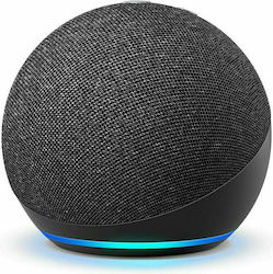 Amazon Echo Dot (4th Gen) Charcoal Smart Hub με Ηχείο Συμβατό με Alexa