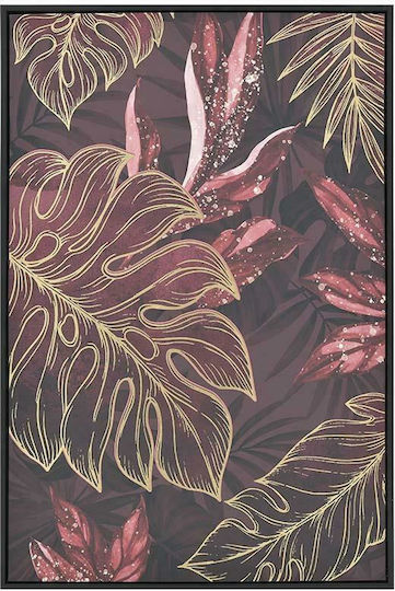 Inart Printed Πίνακας σε Καμβά 60x90cm