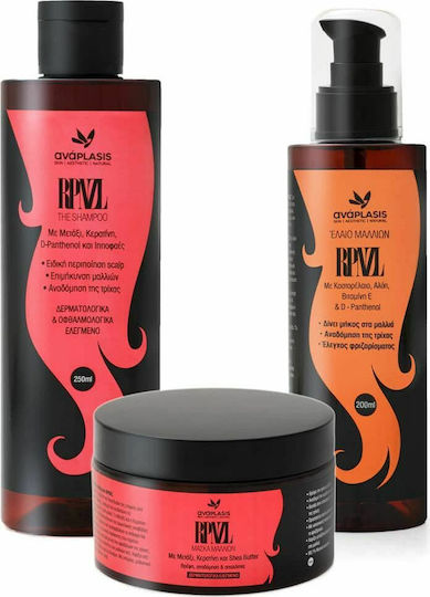 Anaplasis RPNZL Hair Care Sets Color Protection for Coloured Hair with Shampoo Mask & Oil 3 Pieces