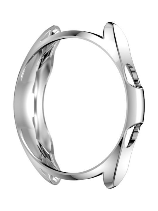Electroplated Silikonhülle in Silber Farbe für Galaxy Watch 3 45mm