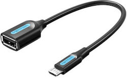 Vention CCUBB micro USB male σε USB-A female Vention CCUBB micro USB male σε USB-A female