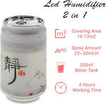 Led Humidifier 2 in 1 Humidifier White