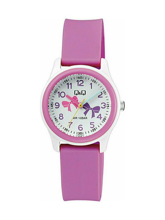 Q&Q Kids Analog Watch Bows with Rubber/Plastic ...