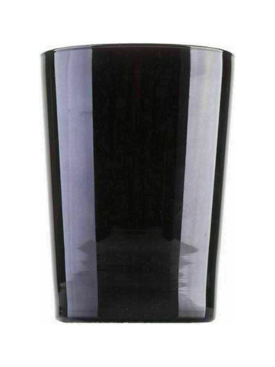 Uniglass Ποτήρι Νερού από Γυαλί σε Μαύρο Χρώμα 510ml