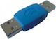 Lancom 04.003.0001 USB-A Male to USB-A Male Converter Blue