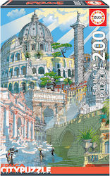 Puzzle pentru Copii City Puzzle: Ρώμη 200buc Educa