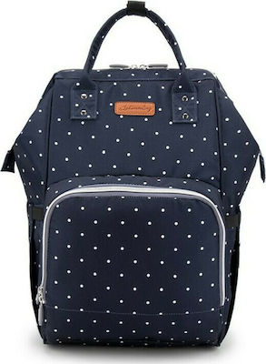 Ankommling Wickeltasche-Wickelrucksack Blue