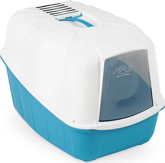 MPS Komoda Cat Toilet Closed with Filter Light Blue L54 x W39 x H40cm