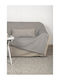 Naf Naf 358-78 Ριχτάρι Πολυθρόνας Chenille 180x180εκ. Grey 520801345453