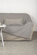 Naf Naf 358-78 Ριχτάρι Διθέσιου Καναπέ Chenille 180x250εκ. Grey