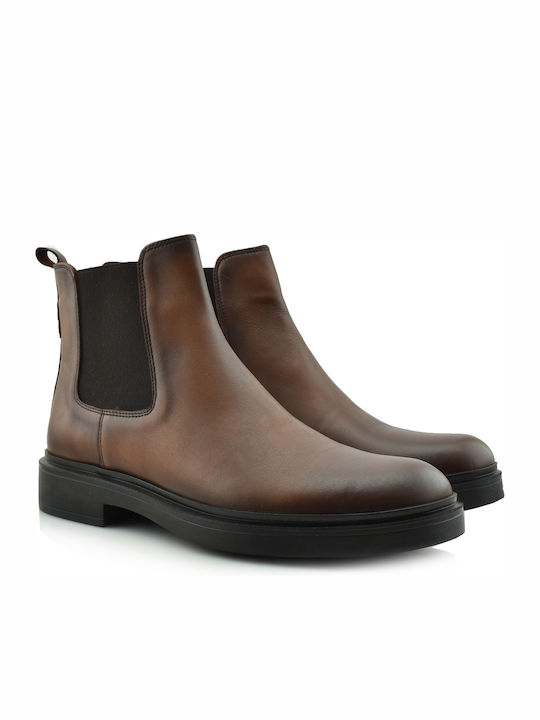Vice Footwear Кожени Тютюнев Челси Ботуши Анато...