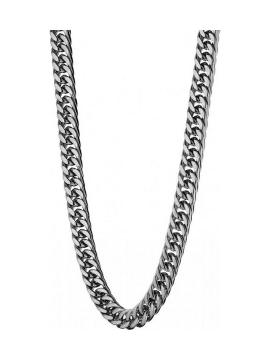 Oxzen 316L Chain Neck Cuban made of Steel Length 60cm Oxzen 316L Chain Neck Cuban made of Steel Length 60cm