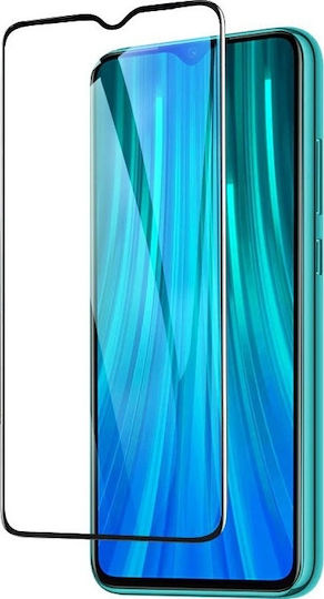 9D Full Face Tempered Glass Black (Redmi 9)