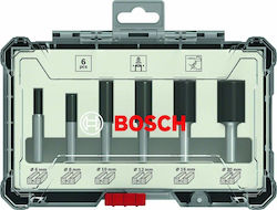 Bosch Σετ Φρέζες Καρβιδίου 6τμχ