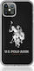 U.S. Polo Assn. Original Faceplate Back Cover Πλαστικό Μαύρο (iPhone 12 mini)